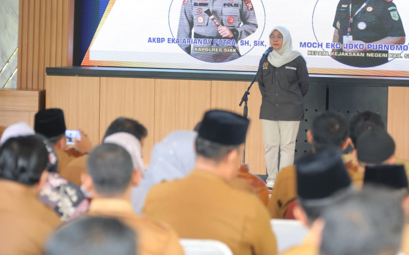 PWI Siak Gelar Seminar Jurnalistik, Hadir 300 Kepsek SD dan SMP se Kabupaten Siak