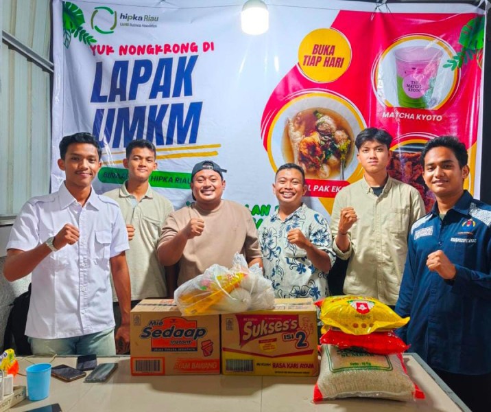 Hipka Riau Bantu Sembako Kegiatan Kemudi Himip Unri