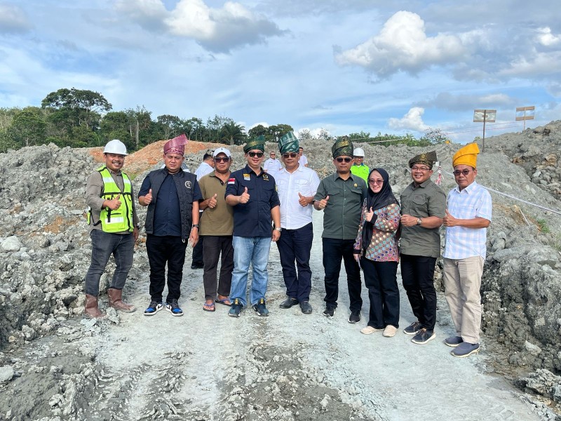 Dugaan Pencemaran Sungai Reteh, DPRD Inhil Sidak Tambang PT Bara Prima Pratama