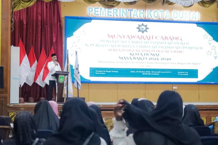Wali Kota Dumai Dorong PERTI dan PERWATI Perkuat Dakwah dan Pendidikan Islam