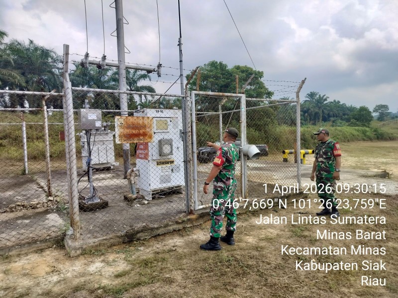Patroli Penguatan Binter SKK Migas PT PHR Berjalan Aman di Wilayah Minas