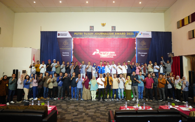 Kilang Pertamina Dumai Apresiasi Karya Jurnalistik Insan Pers Lewat PTJA 2025