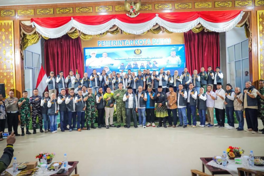 Wawako Dumai Hadiri Pelantikan Pengurus PELTI 2025–2029, Dorong Kebangkitan Prestasi Tenis Lapangan