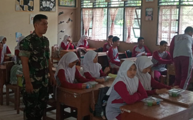 Kodim Dumai Dukung Program Gizi Nasional, Ribuan Siswa dan Posyandu Terima Manfaat