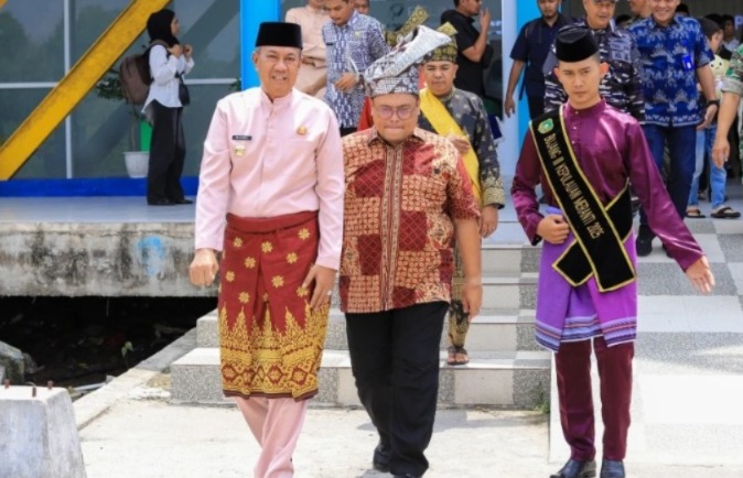 Tiba di Meranti, Kajari Ricky Makado Disambut Wabup Muzamil