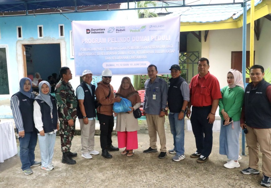 Pelindo Dumai dan Pelindo Multi Terminal Bantu Masyarakat Lewat Program “Pelindo Dumai Peduli”