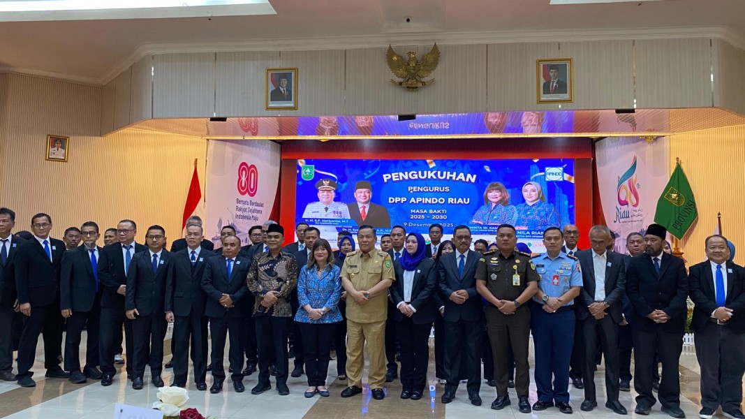 Resmi Dilantik, Ini Daftar Lengkap Pengurus DPP Apindo Riau 2025-2030