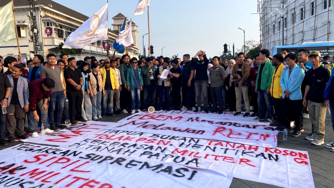 Presiden BEM UHTP Suarakan Keresahan Riau di Pratemu Nasional BEM Nusantara