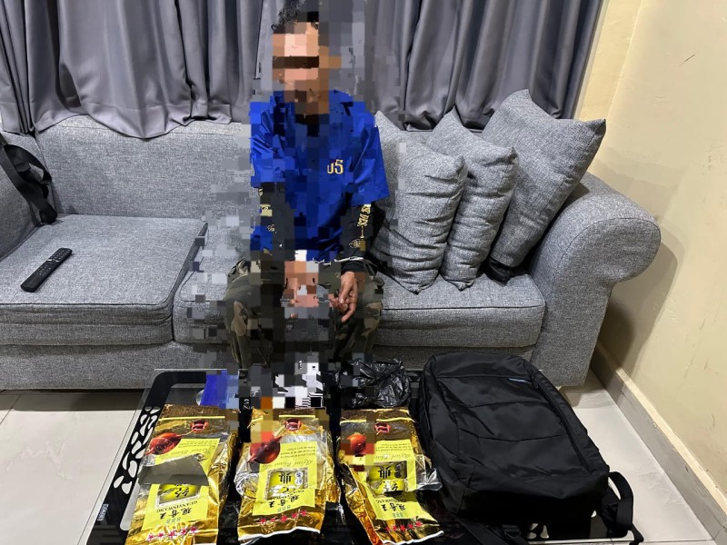 Polres Dumai Gagalkan Peredaran 3,2 Kg Shabu di Kamar Hotel