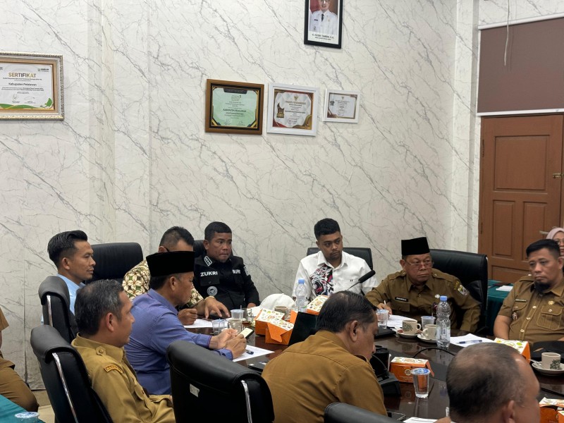 Bupati Zukri hadiri Rakortekbang Tahun 2026, dan RKPD 2027