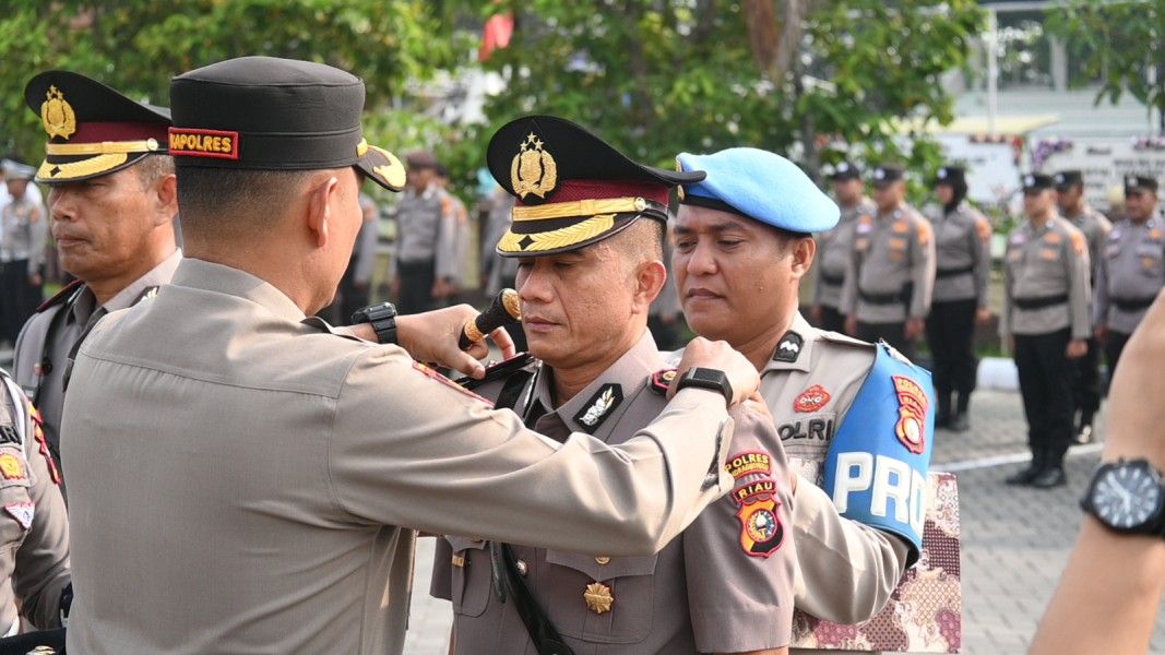 Sertijab Wakapolres Inhu Digelar, Kompol Syahrizal Resmi Jabat Wakapolres Indragiri Hulu