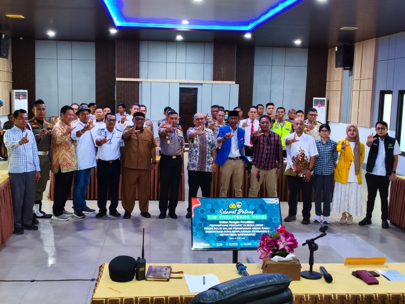 Polres Dumai Disorot Puslitbang Polri, Uji Peran Pengamanan Demo Demi Kamtibmas Kondusif
