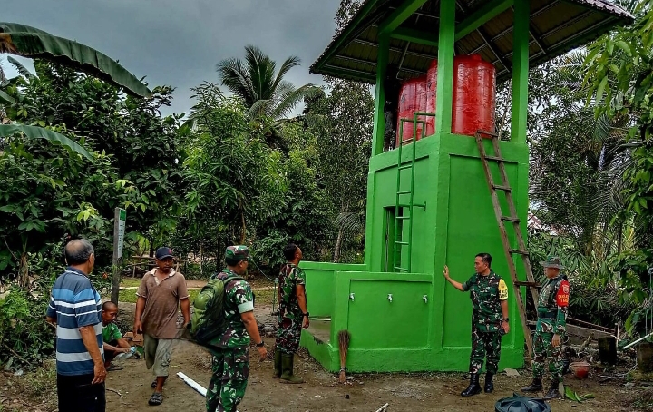 Tim Wasev Tinjau Lokasi TMMD ke-123 di Kecamatan Tempuling