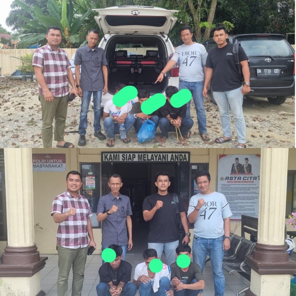 Polsek Bandar Srikijang Amankan 3 Pelaku Curanmor dan Curat