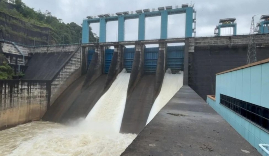 Update 1 Januari 2026: Total Outflow Waduk PLTA Koto Panjang