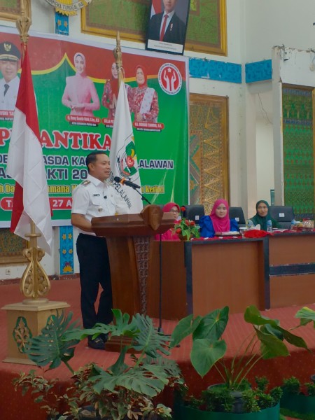 Dekranasda Dilantik, Wabup Husni Fokus Majukan UMKM