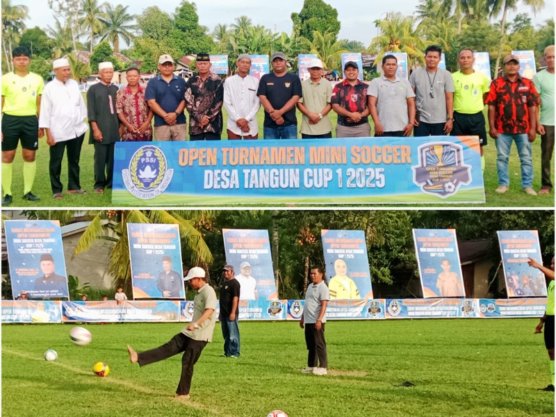 Kades Harapkan Turnamen Mini Soccer Desa Tangun Jadi Ajang Silaturahmi & Pembinaan Bakat Muda
