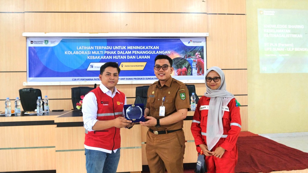 Cegah Kebakaran, PLN dan Pertamina Perkuat Edukasi Keselamatan Kelistrikan di Sungai Pakning