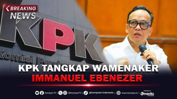 BREAKING NEWS- KPK Tangkap Tangan Wamenaker Immanuel Ebenezer