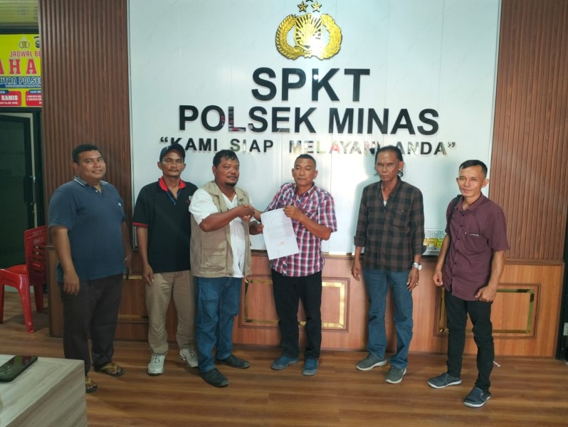 Berakhir Damai, Pria yang Diduga Intimidasi Wartawan Catatanriau.com Akui Khilaf dan Minta Maaf