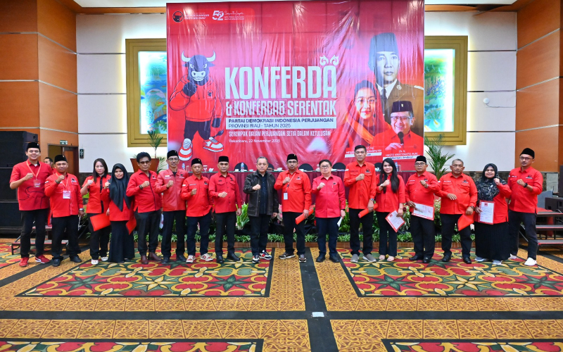 Bahari Nahkodai DPC PDI Perjuangan Dumai 2025–2030