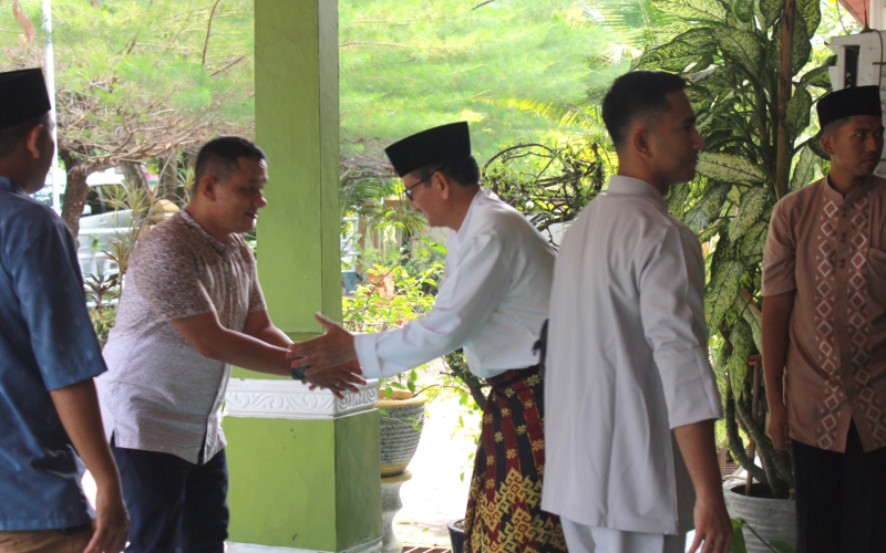 Idul Fitri 1446 H, Dandim 0320 Dumai Berkunjung Ke Kediaman Wakil Walikota