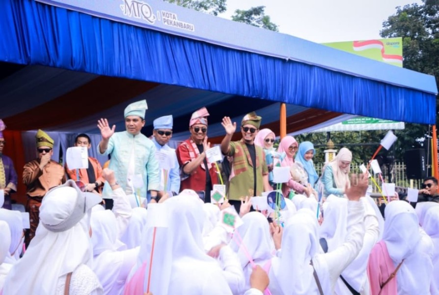 Hujan Tak Surutkan Semangat, MTQ ke-57 Pekanbaru Berlangsung Meriah