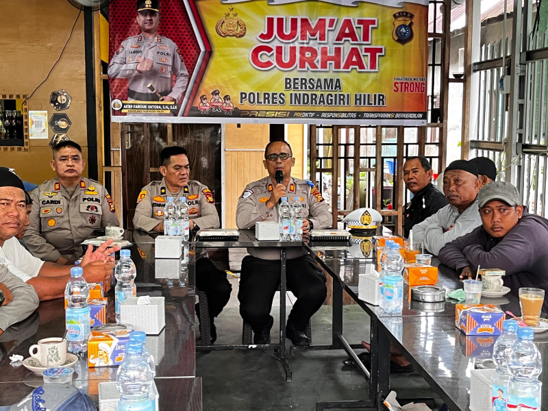 Satlantas Polres Inhil Himbau Masyarakat Patuhi Tertib Lalulintas