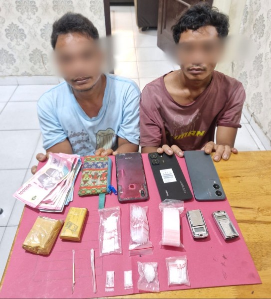 Sat Resnarkoba Polres Siak Ringkus Dua Bandar Shabu di Dayun — Barang Bukti dan Jaringan Terungkap
