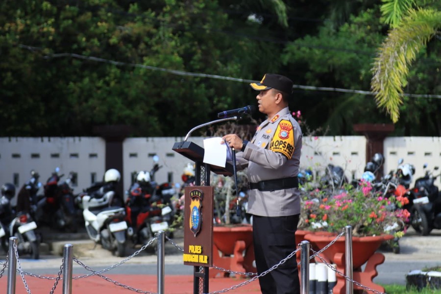 Operasi Zebra lancang Kuning 2025 Polres Inhil Resmi Dimulai Hari Ini