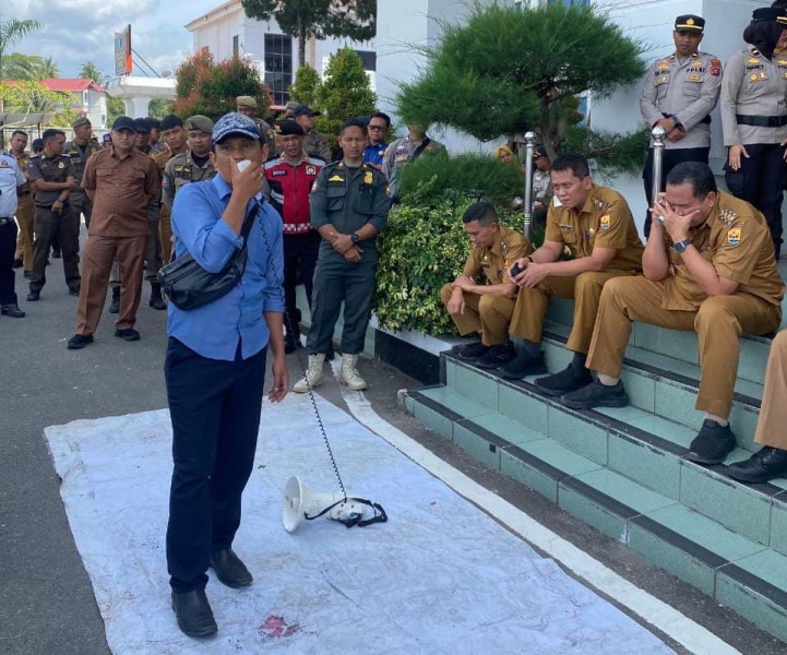 Aksi Mahasiswa Pariaman Soroti Kepemimpinan Wali Kota dan Transparansi Pemerintah di Tengah Bencana