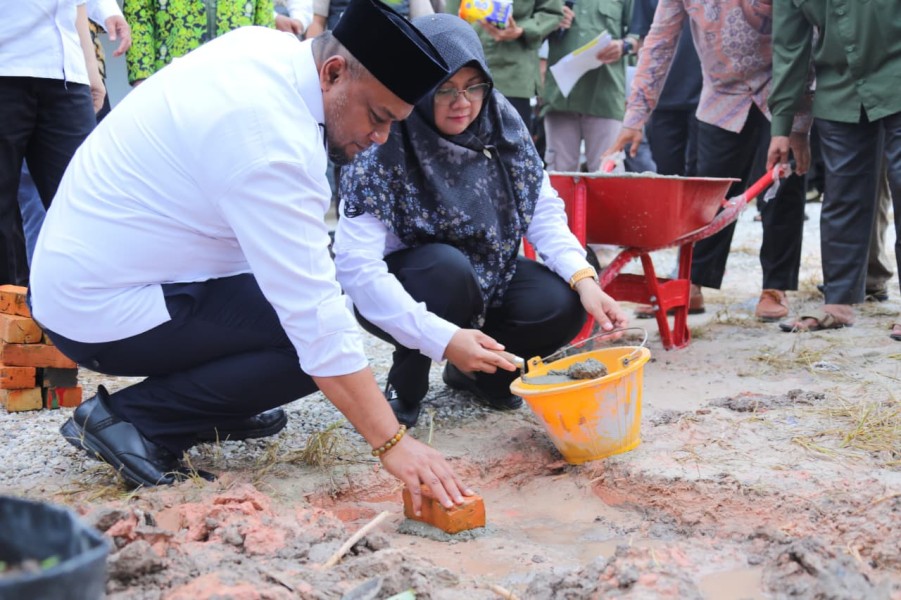 Rumah Singgah Kesehatan Gratis untuk Warga Kurang Mampu Mulai Dibangun di Siak