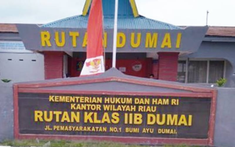 Rutan Dumai Bantah Isu Jual-Beli Kamar Hunian Warga Binaan