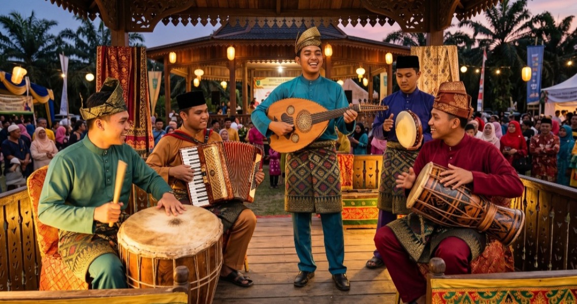 PTPN IV PalmCo Bentengi Budaya Melayu Kenegerian Tandun dari Gerusan Modernisasi