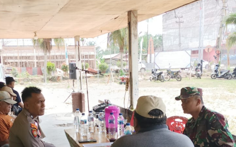 Peltu Edeng Sambangi Masyarakat Sei Sembilan, Jalin Komunikasi Sosial