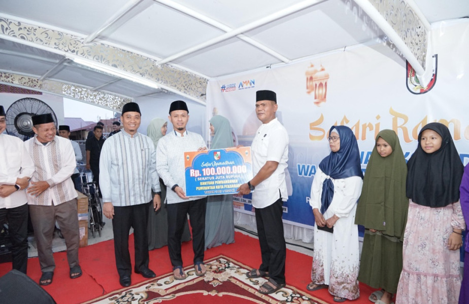 Safari Ramadhan di Payung Sekaki, Wali Kota Pekanbaru: Kami Menjemput Aspirasi