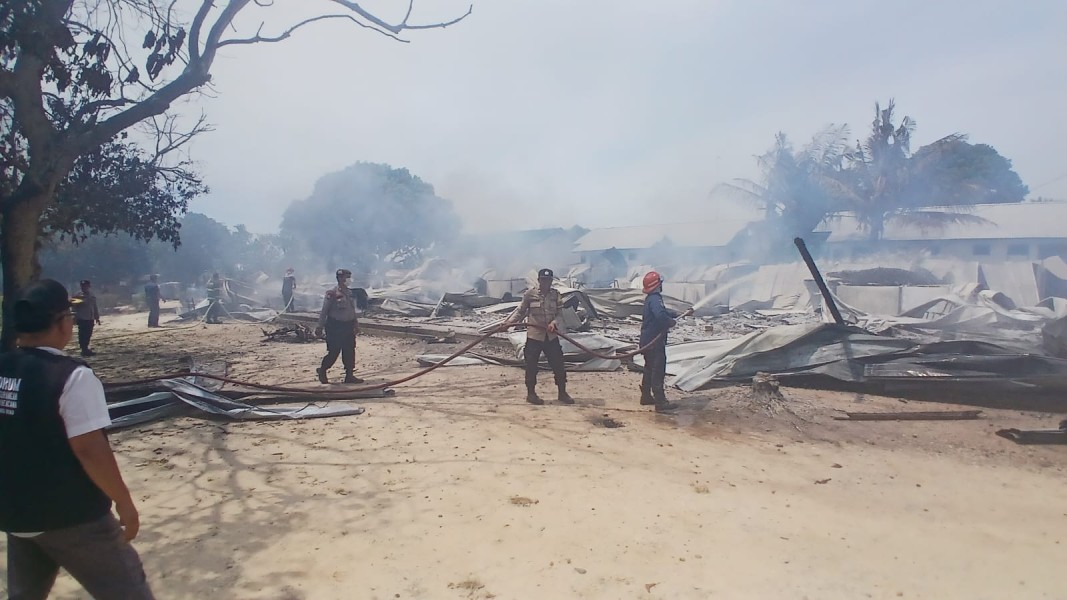 Polres Siak Tahan 8 Orang Pasca Demo Rusuh di PT SSL Tumang, 4 Ditetapkan Tersangka