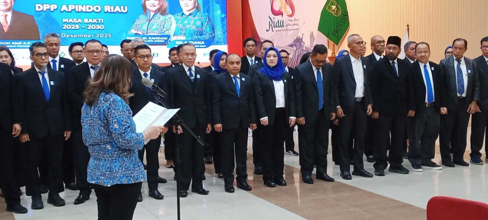Pengurus DPP APINDO Riau Resmi Dilantik, Siap Dorong Transformasi dan Stabilitas Dunia Usaha