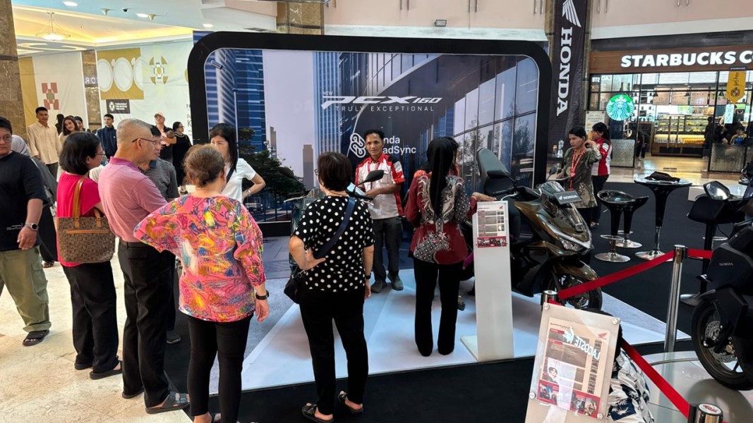 Ribuan Pengunjung Padati Area Event Honda Premium Matic Day di Mal SKA Pekanbaru