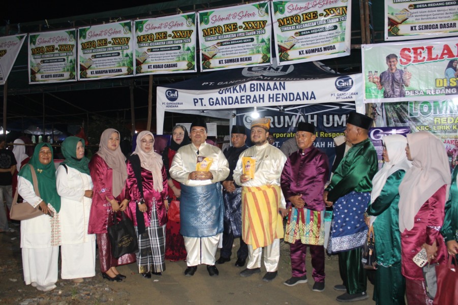 Bupati Inhu Diwakili Asisten Buka MTQ ke-24 Kecamatan Lirik, Apresiasi Semangat Gotong Royong