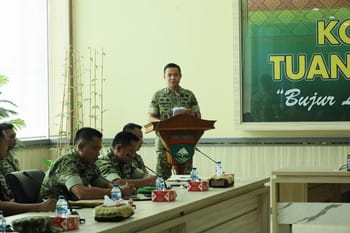 Kodam XIX/Tuanku Tambusai Matangkan Rencana Wilayah Pertahanan dan Data Lapangan
