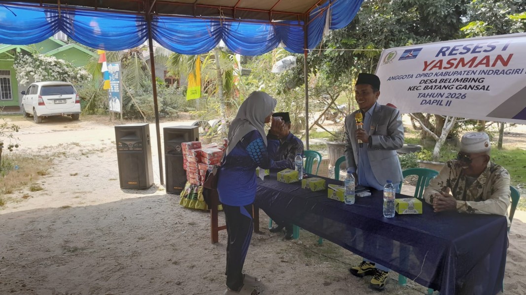 Reses di Desa Belimbing, Yasman Serap Aspirasi Warga dan Dorong Penguatan Pembangunan Dapil II