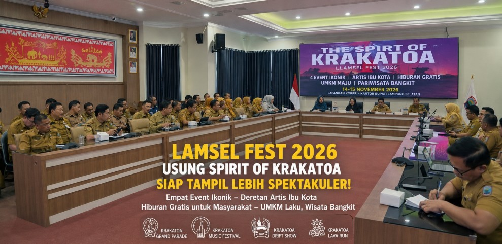 Lamsel Fest 2026 Usung Spirit of Krakatoa, Siap Meledak dengan 4 Event Ikonik dan Parade Artis Top!