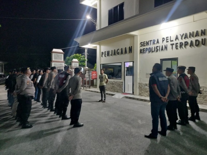 Razia Serentak THM di Pangkalan Kerinci: Polres Pelalawan Tegaskan Zero Narkoba