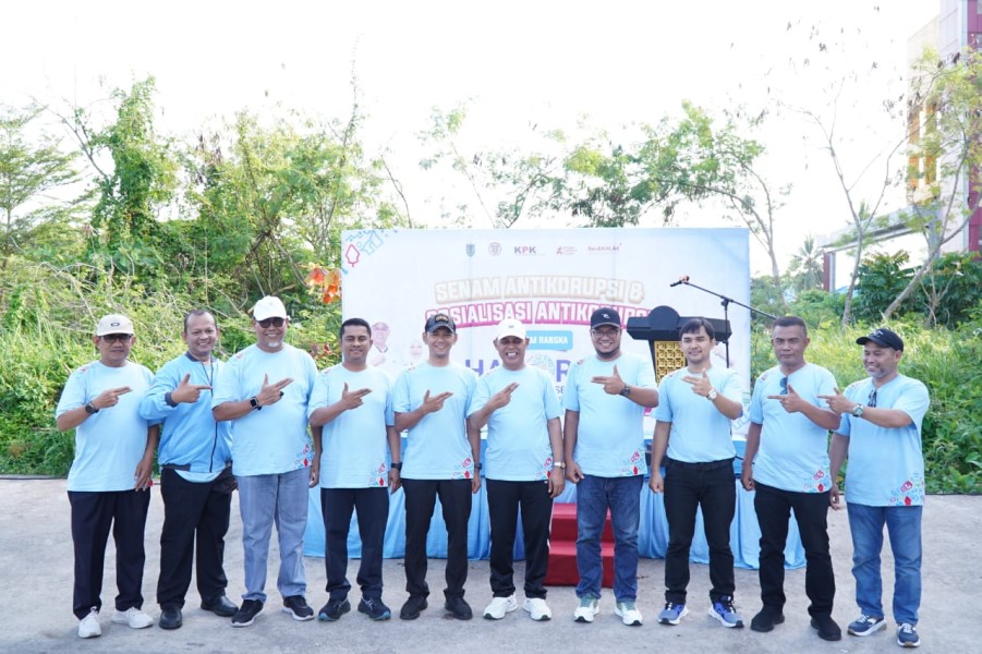 Dandim 0314/Inhil Hadiri Peringatan Hari Antikorupsi Sedunia 2025 di Tembilahan