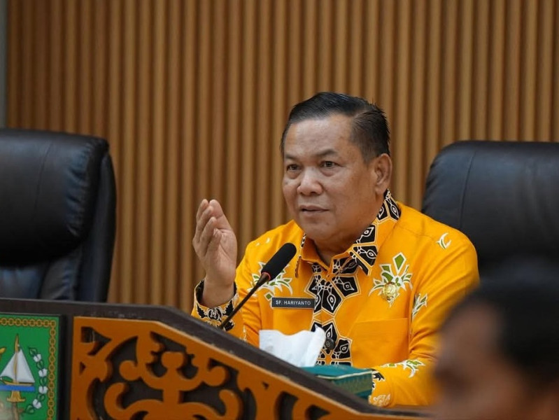 Plt Gubri SF Hariyanto Rombak Total, Ganti 10 Plt Kepala OPD Pemprov Riau