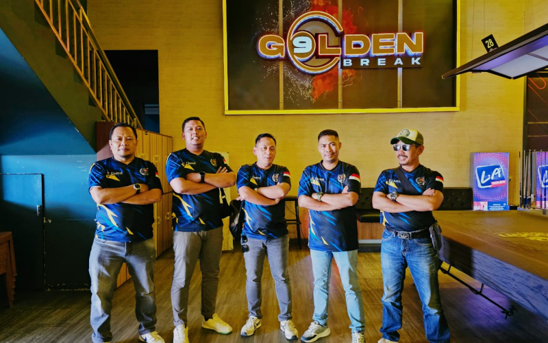 Wartawan PWI Dumai Raih Juara 3 di PWI Pokja Pekanbaru Billiard Championship 2025