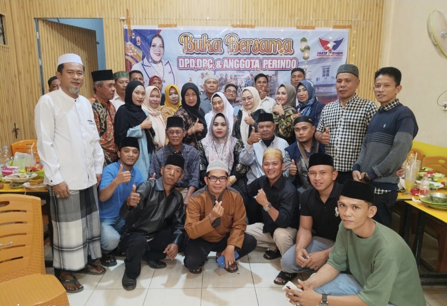 Ketua Perindo Inhil Hj Darnawati Gelar Buka Puasa Bersama, Pererat Silaturahmi Antar Pengurus dan Kader