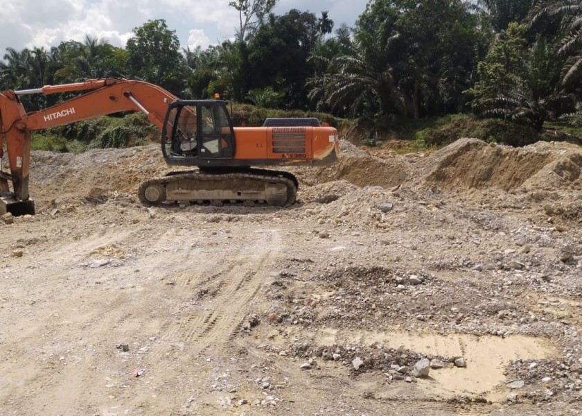 Tambang Galian C Diduga Ilegal di Inhil: Beroperasi Bebas, Aparat Tutup Mata?