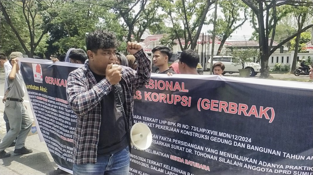 GERBRAK Apresiasi Kejati Sumut Tetapkan 8 Tersangka Dugaan Kasus Tindak Pidana Korupsi di Dinas PUTR Batu Bara